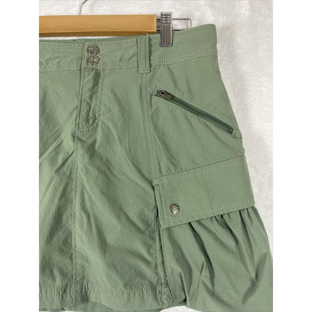 Athleta Womens Green Sport Pockets Tennis Golf Activewear Skorts Skirt 4 - Picture 4 of 9